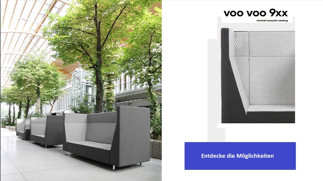 Modulssystem VooVoo9xx Higback schwer entflammbar B1